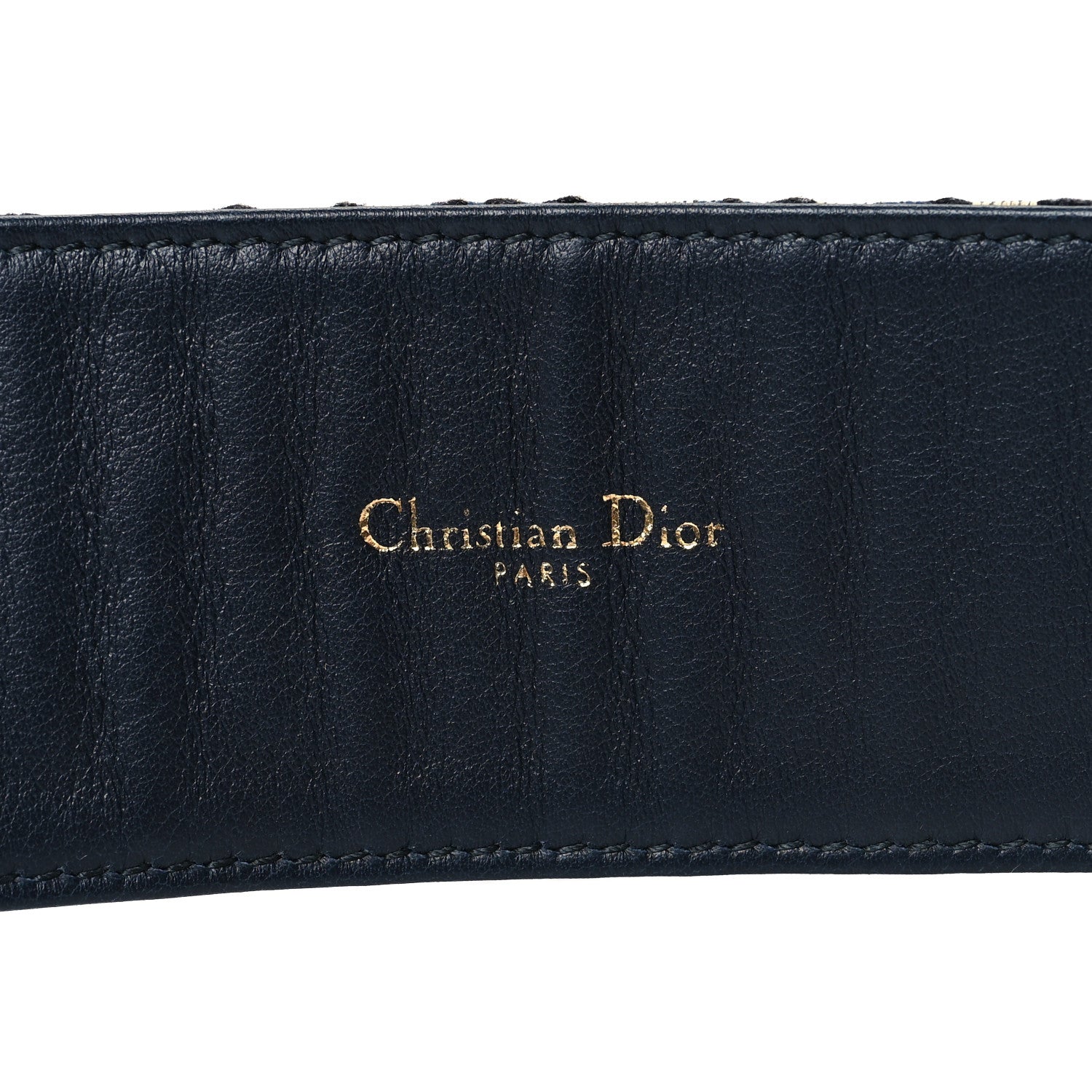 Christian Dior Oblique Diorquake Belt 80 Blue Multi 3 of 7