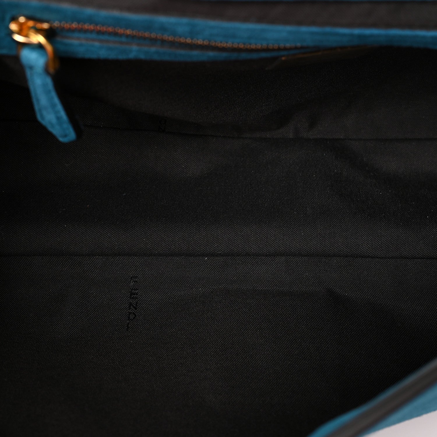 Fendi Chamois Large Baguette Ottanio 5 of 8