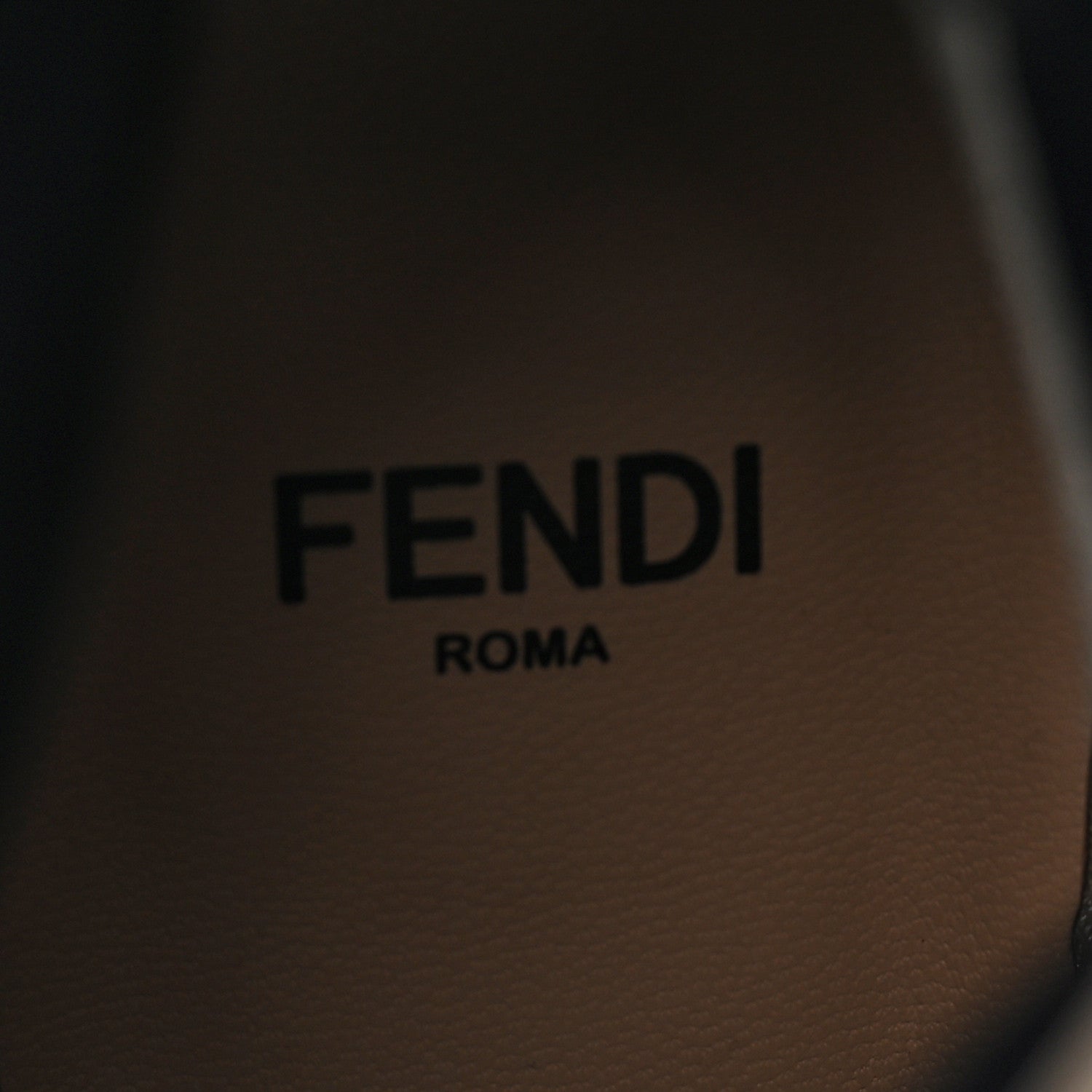 Fendi Glossy Neoprene Glazed Fabric FF FFrame Short Boots 38 Black Tobacco Moro 7 of 7