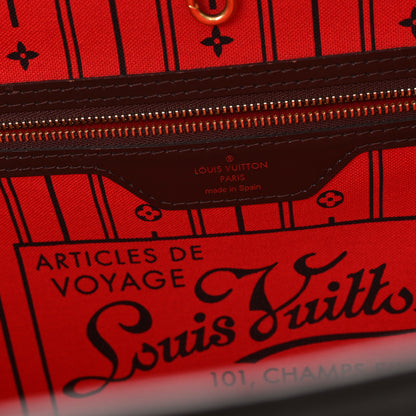 Louis Vuitton Damier Ebene Neverfull MM 6 of 13