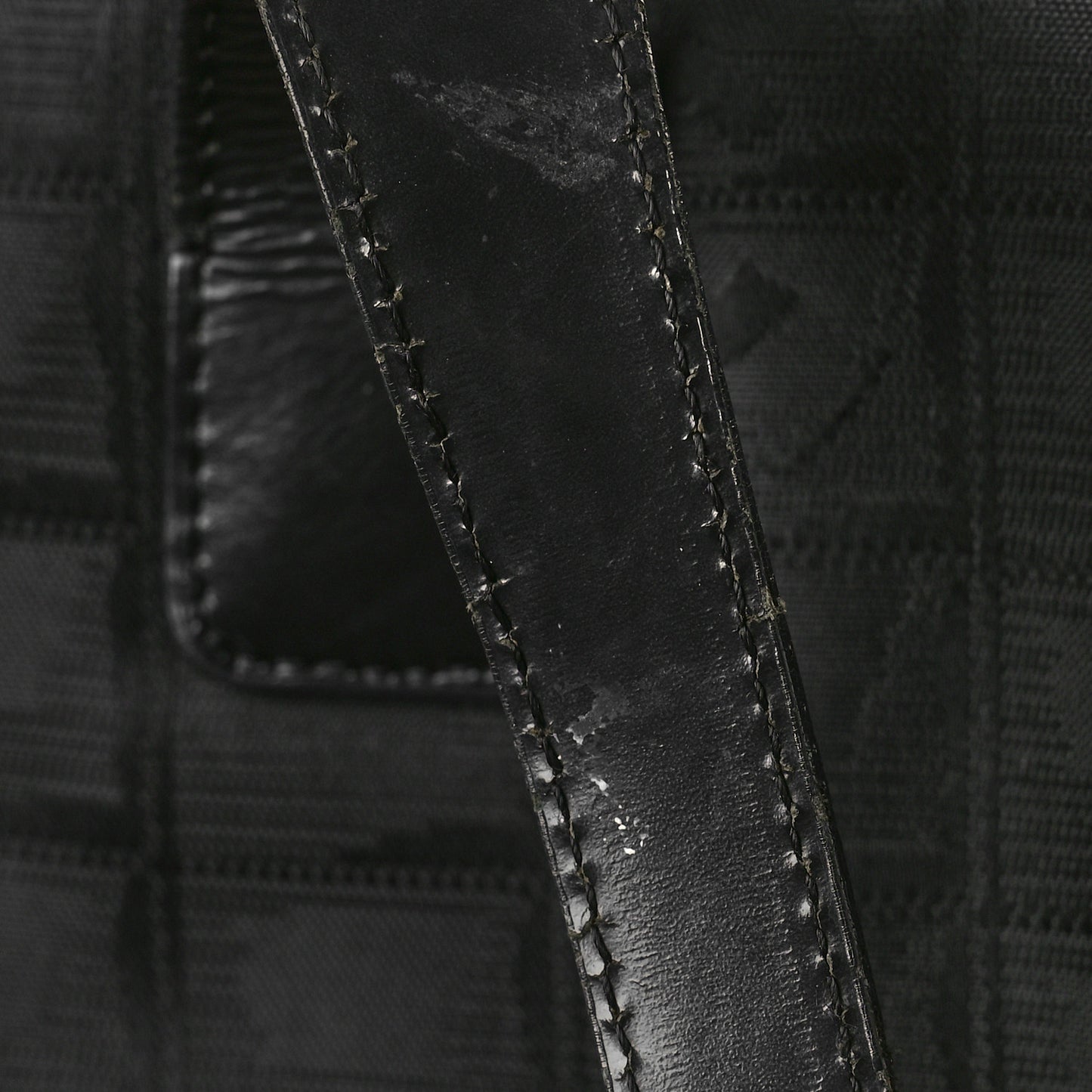 Nylon Medium Travel Tote Black