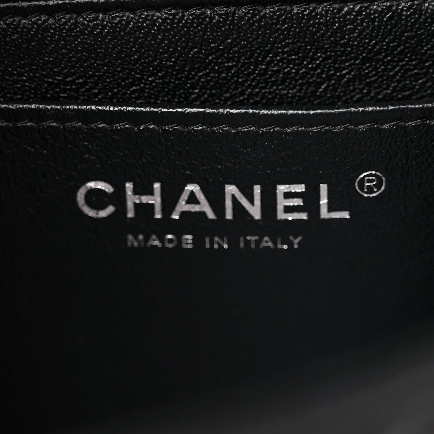 Chanel Lambskin Quilted Mini Rectangular Flap Black 6 of 10