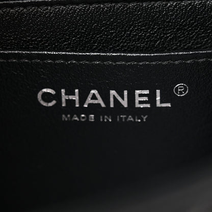 Chanel Lambskin Quilted Mini Rectangular Flap Black 6 of 10