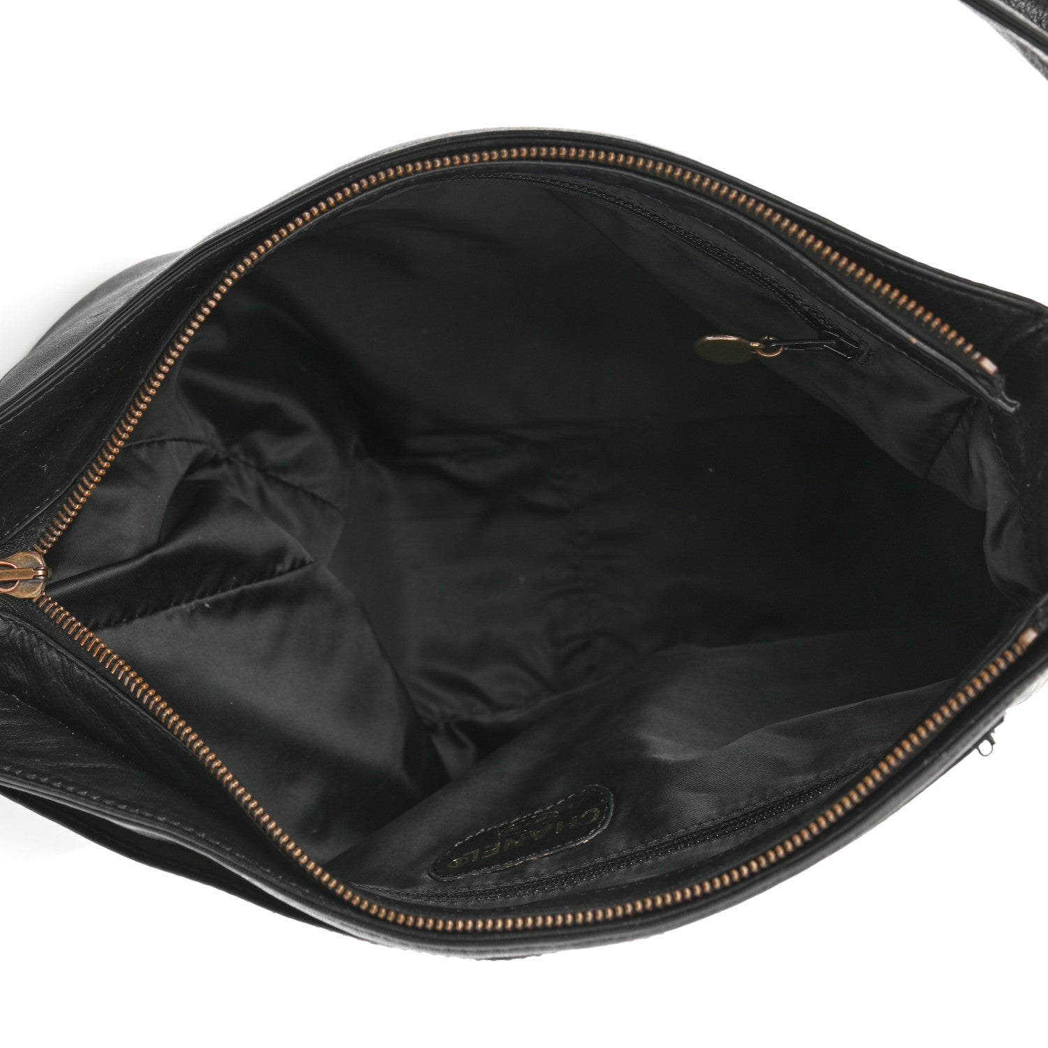 Chanel Lambskin CC Tassel Shoulder Bag Black 3 of 10