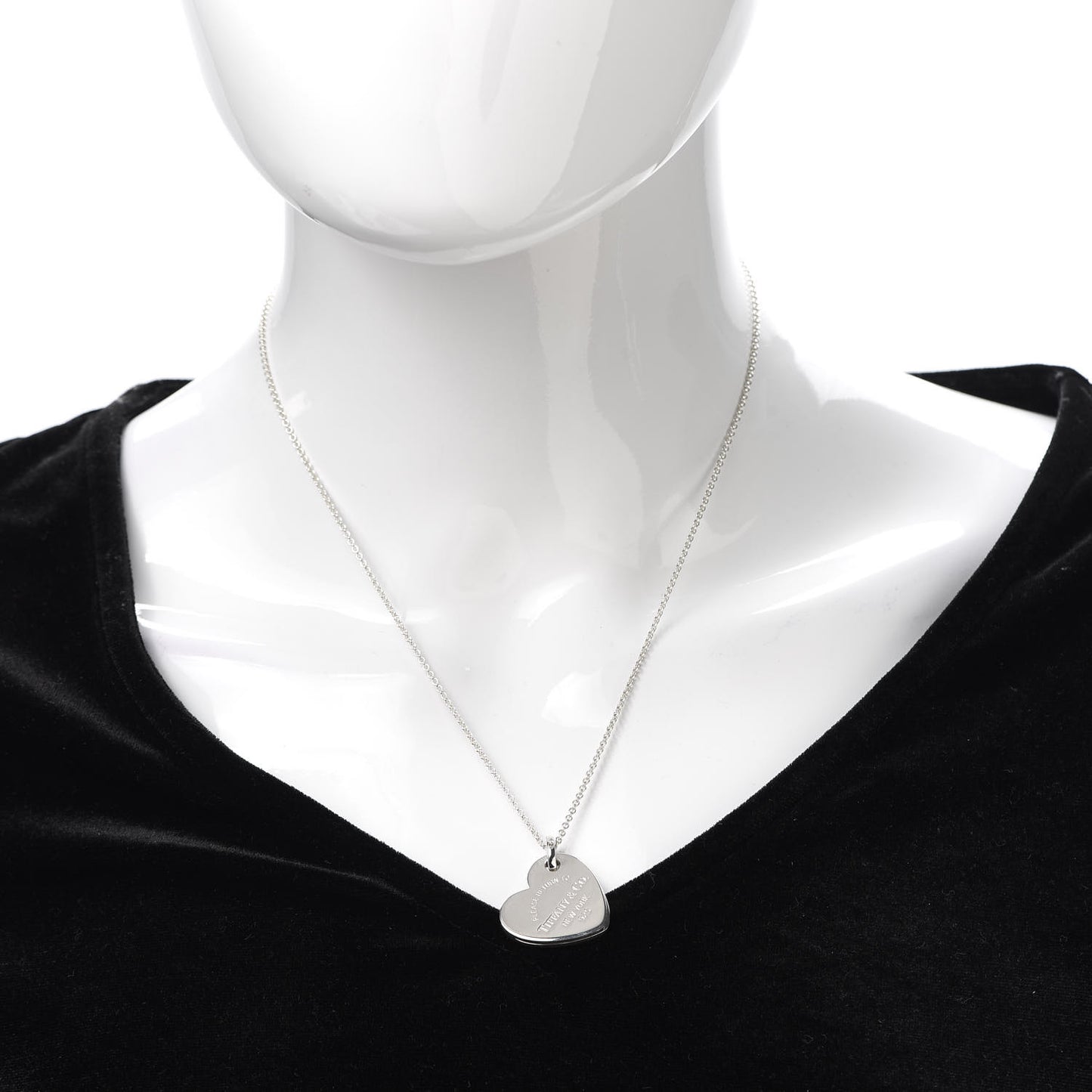 Sterling Silver Return To Double Heart Necklace