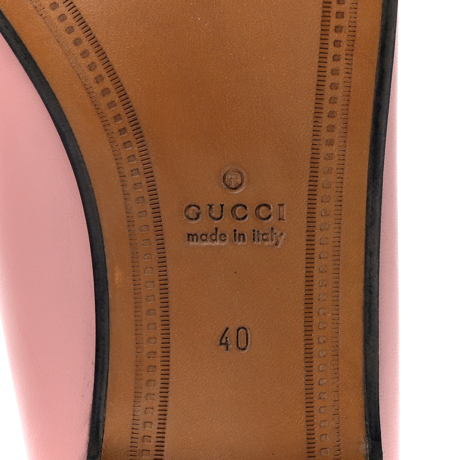 Gucci Lambskin Womens Brixton Horsebit Loafers 40 Perfect Pink 6 of 9