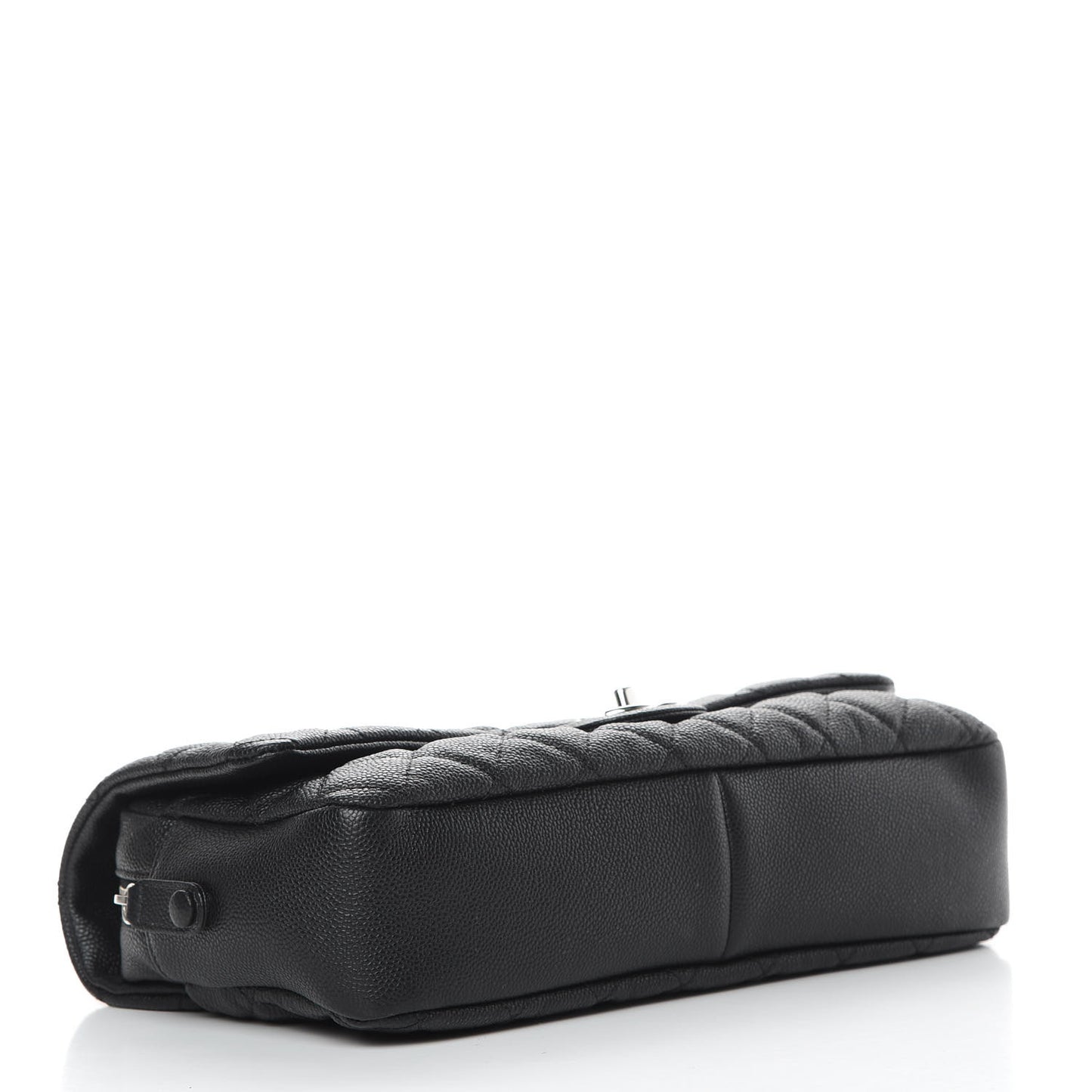 Caviar Quilted Jumbo Easy Flap Black