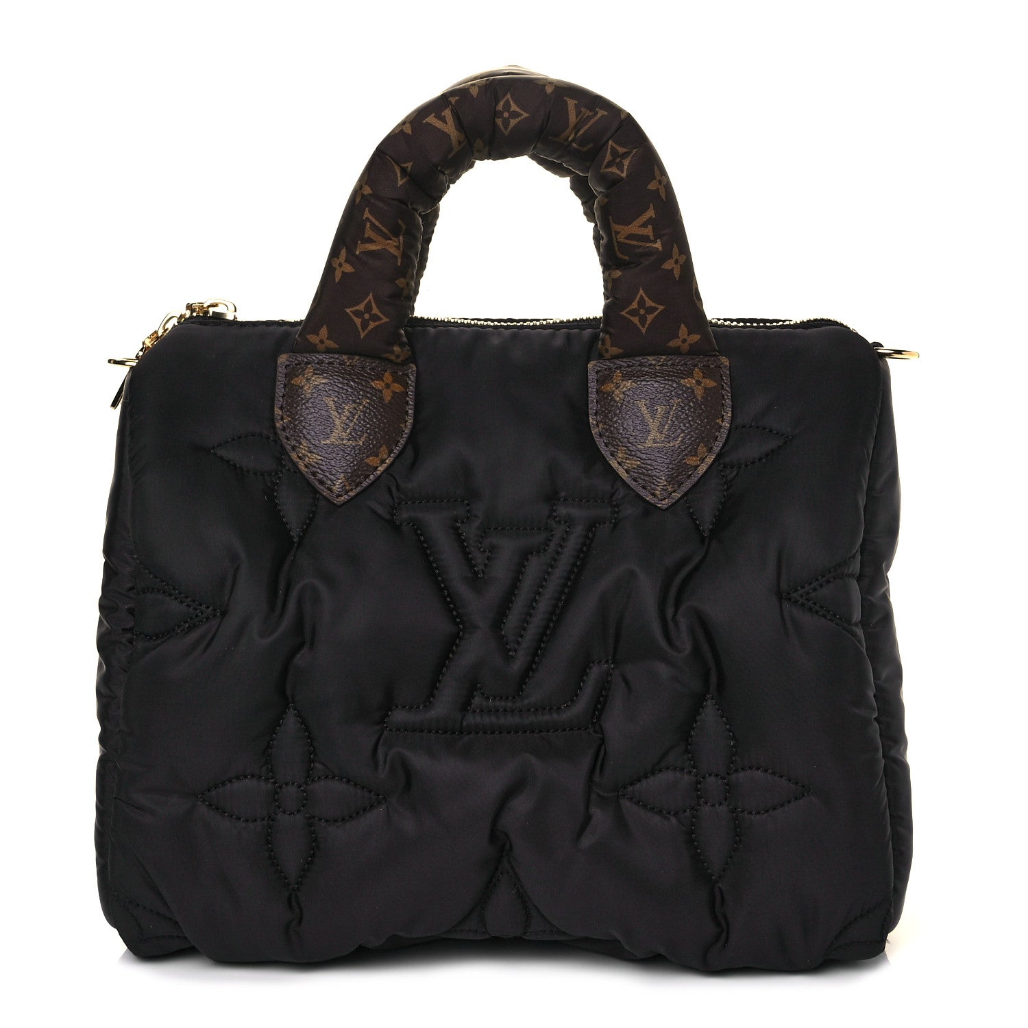 Louis Vuitton Econyl Mini Monogram Pillow Speedy Bandouliere 25 Black 1 of 7