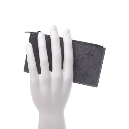 Louis Vuitton Reverse Monogram Eclipse Taiga Coin Card Holder 2 of 7