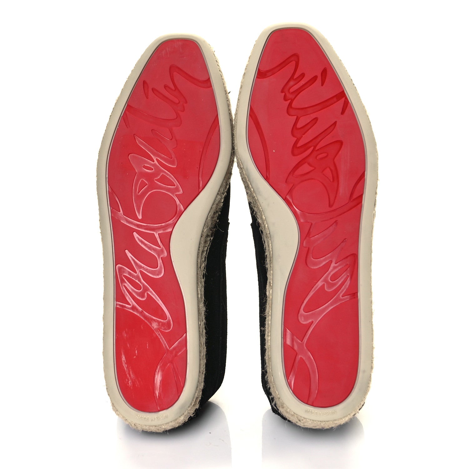 Christian Louboutin Veau Velours Mens Paquepapa Espadrilles 41 Black 5 of 8
