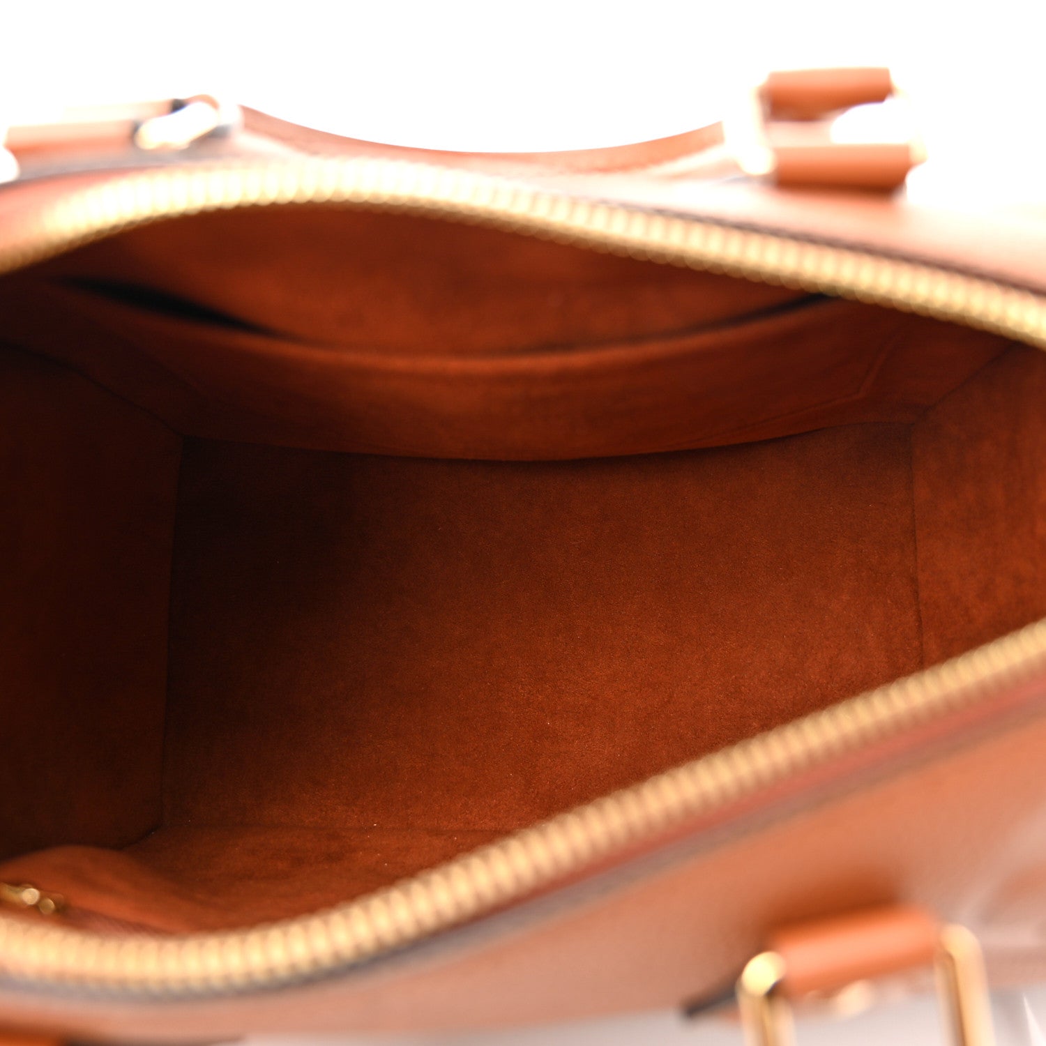 Louis Vuitton Empreinte Monogram Giant Speedy Bandouliere 25 Cognac 5 of 8