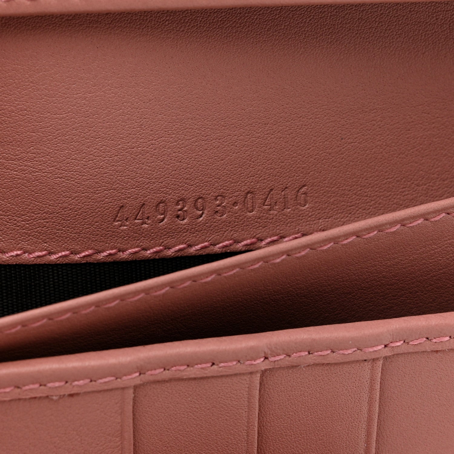 Gucci Microguccissima Continental Flap Wallet Soft Pink 7 of 9