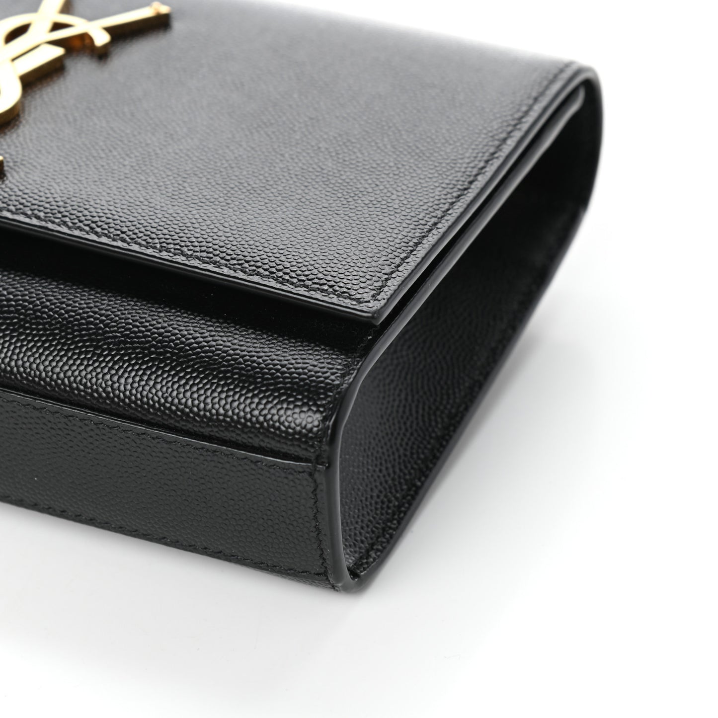 Grain De Poudre Small Monogram Kate Satchel Black