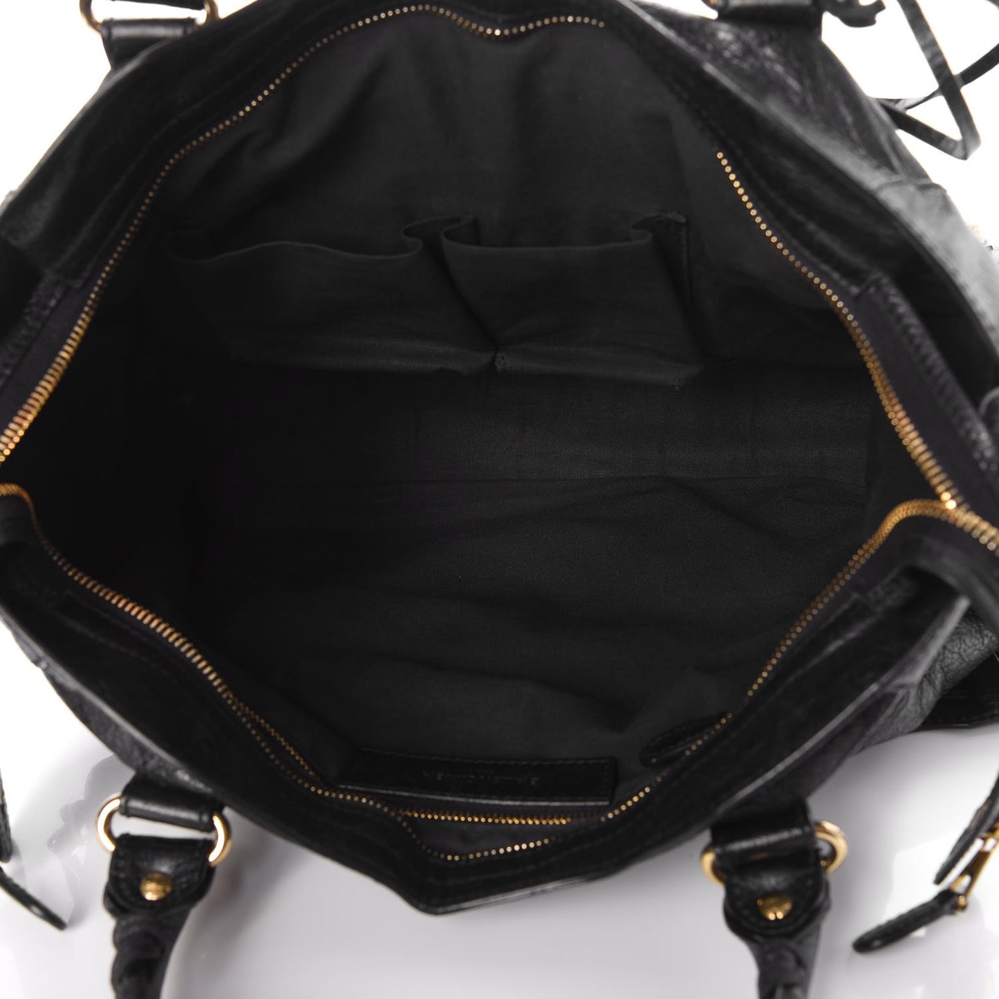 Agneau Giant 12 Gold Hardware City Black