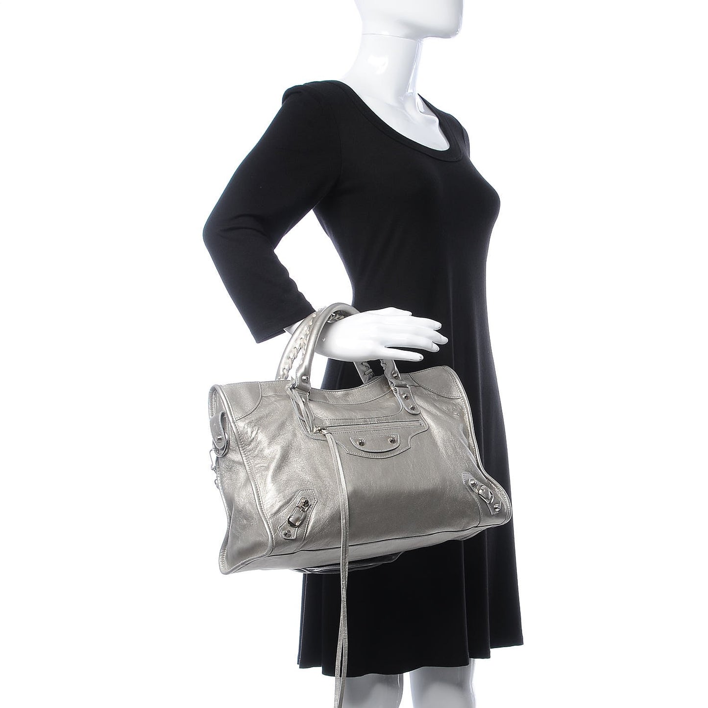Agneau Classic Silver Hardware City