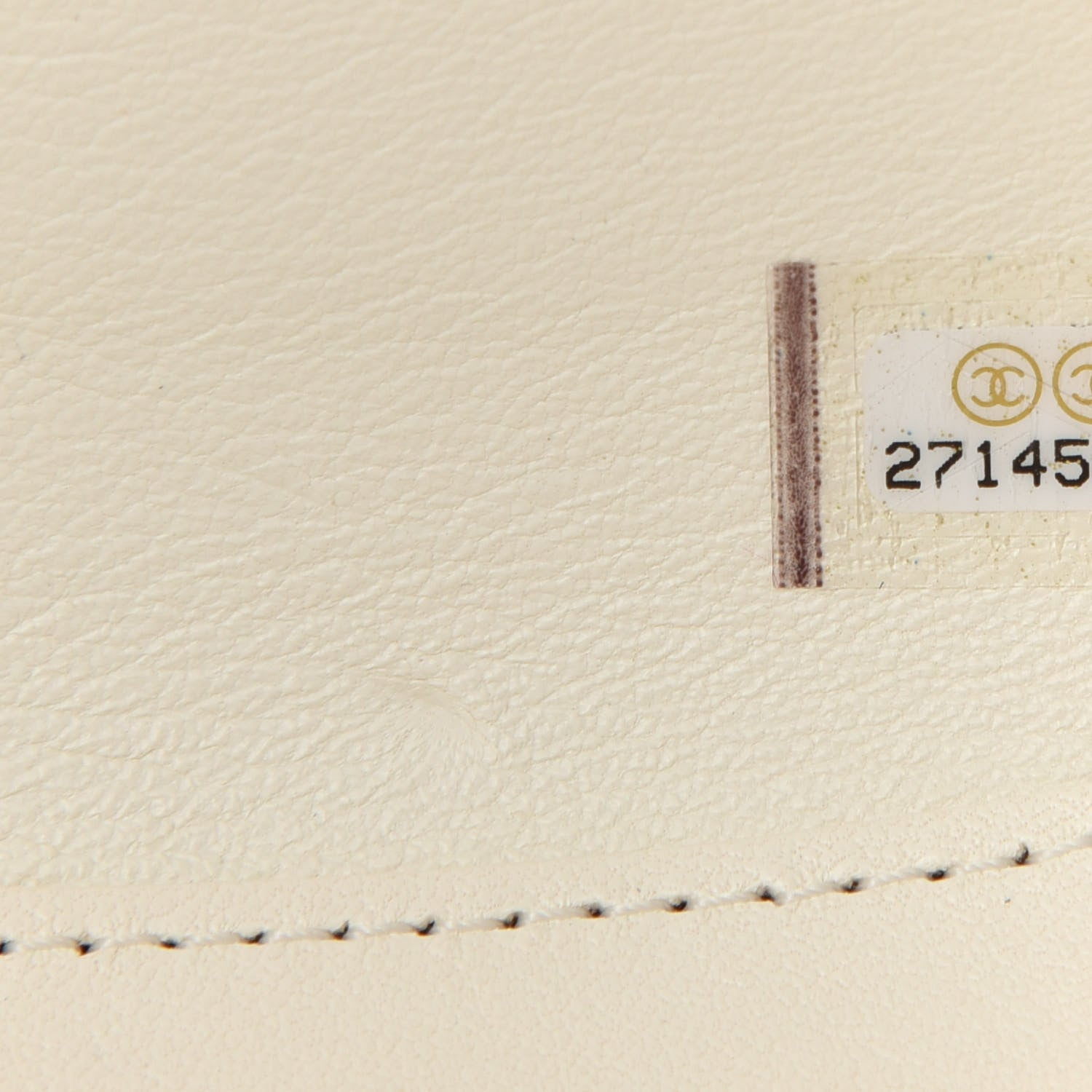 Chanel Embroidered Lambskin Chevron Quilted La Pausa Evening Bag White 10 of 11