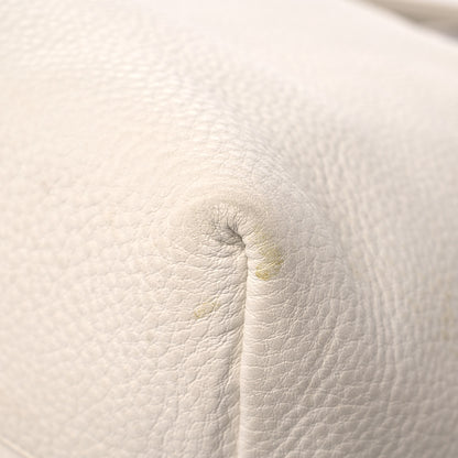 Prada Vitello Daino Shoulder Bag White 8 of 16
