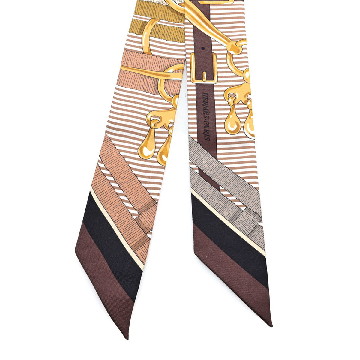 Silk Mors a Jouets Chemise Twilly Chocolate Gold Black