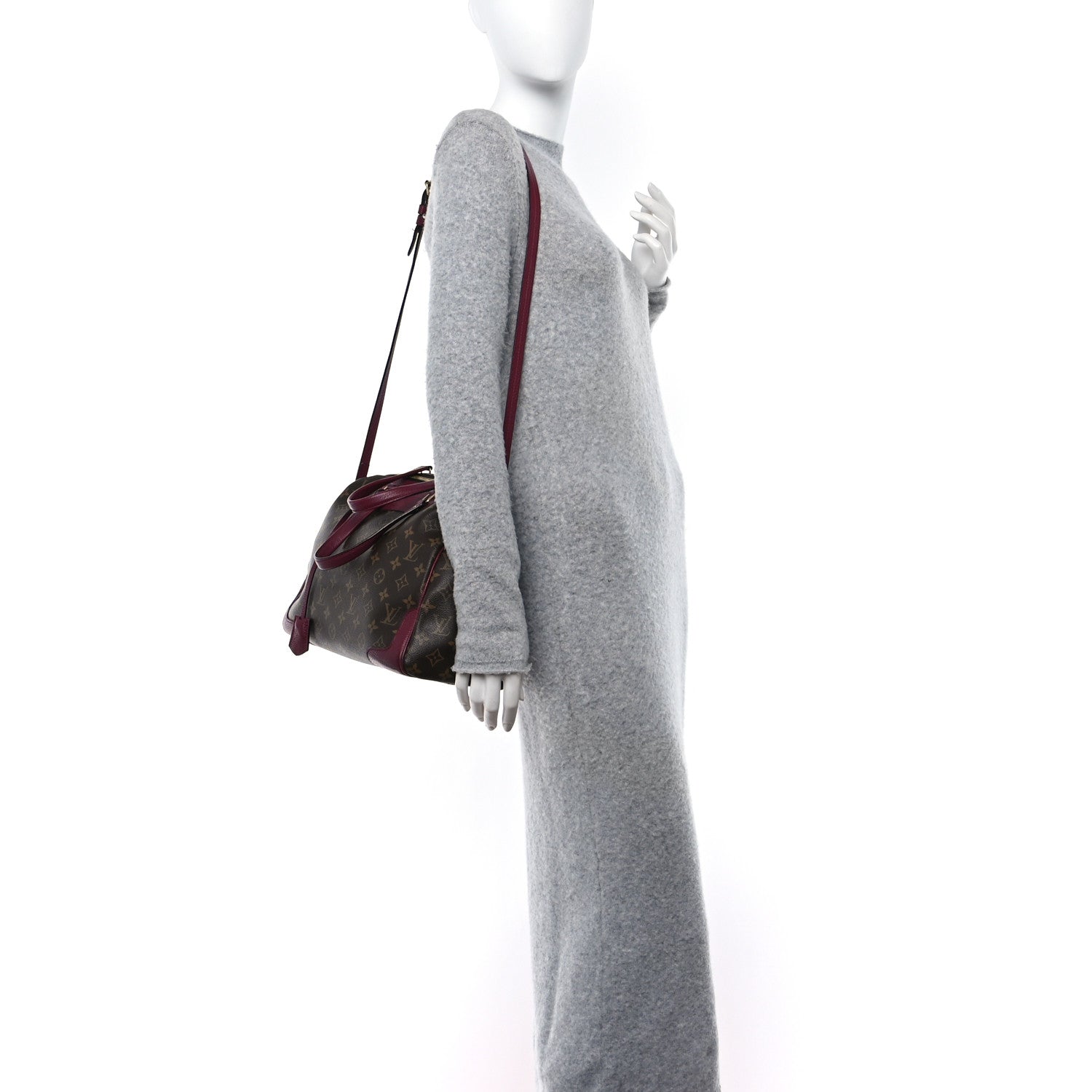 Louis Vuitton Monogram Retiro NM Raisin 3 of 14