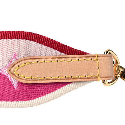 Louis Vuitton Jacquard Speedy Bandouliere 20 Shoulder Strap Fuchsia 5 of 7