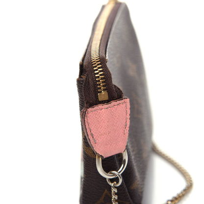Louis Vuitton Monogram Illustre Mini Pochette Accessories Rose 11 of 11