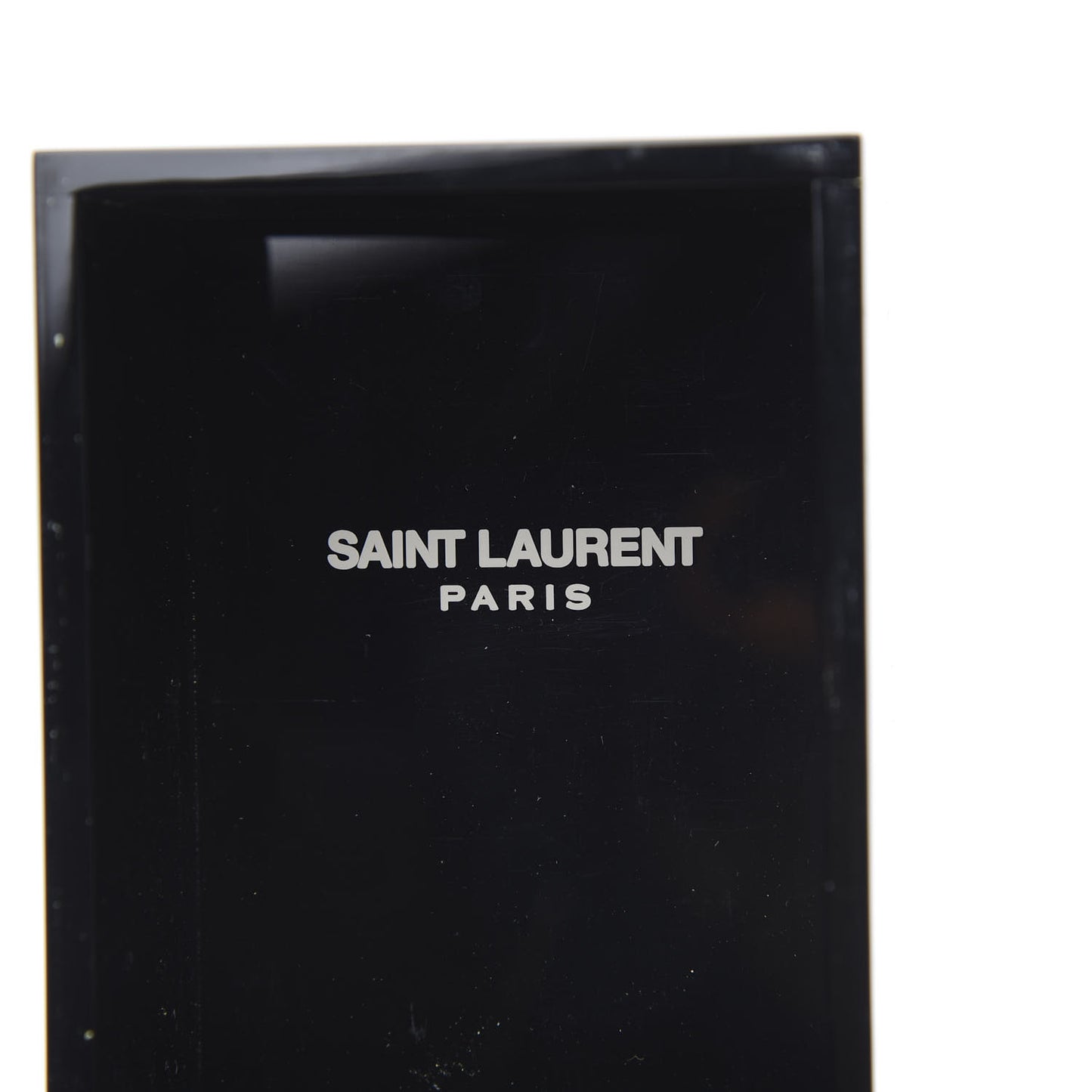 Acrylic Metal Miniadure Logo Match Box Black