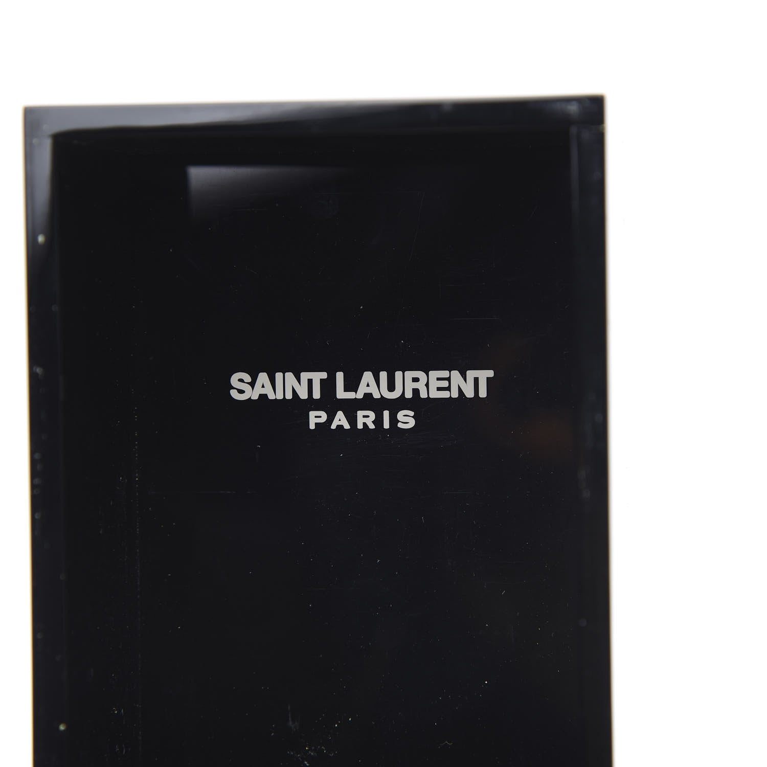 Saint Laurent Acrylic Metal Miniadure Logo Match Box Black 6 of 12