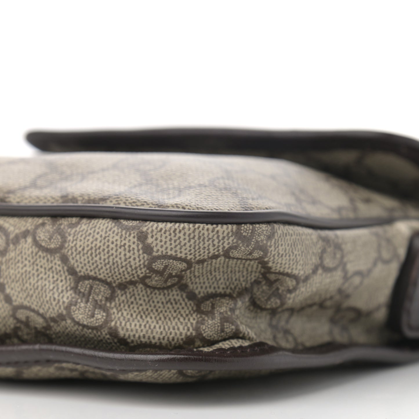 GG Plus Monogram Web Small Flap Messenger Bag