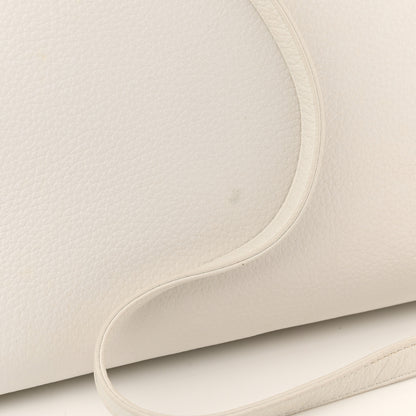 Christian Dior Deerskin Floral Printed Large Lady Dior White 13 of 19