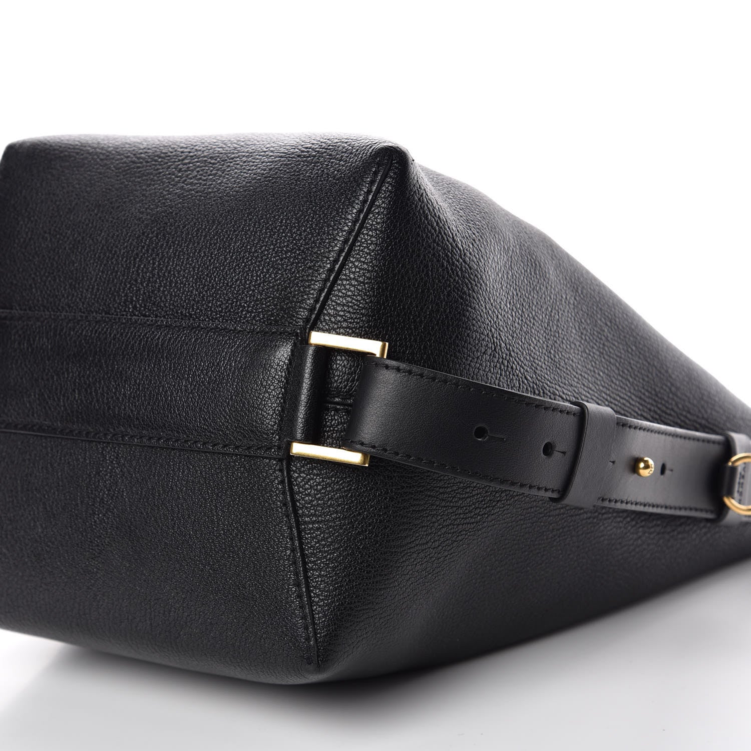 Givenchy Grained Calfskin GV Bucket Bag Black 6 of 9