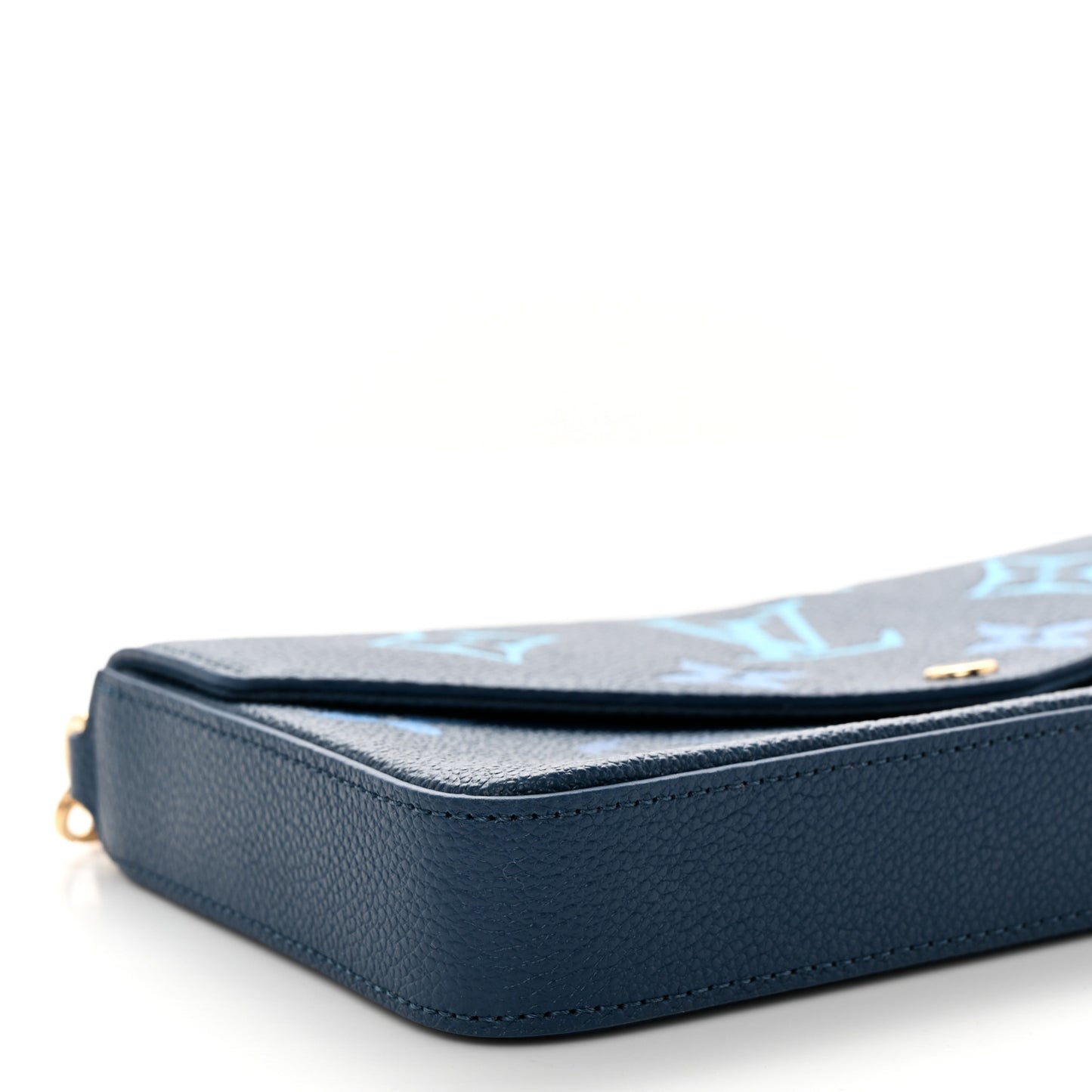 Empreinte Monogram Giant Felicie Pochette Chain Wallet Gradient Blue