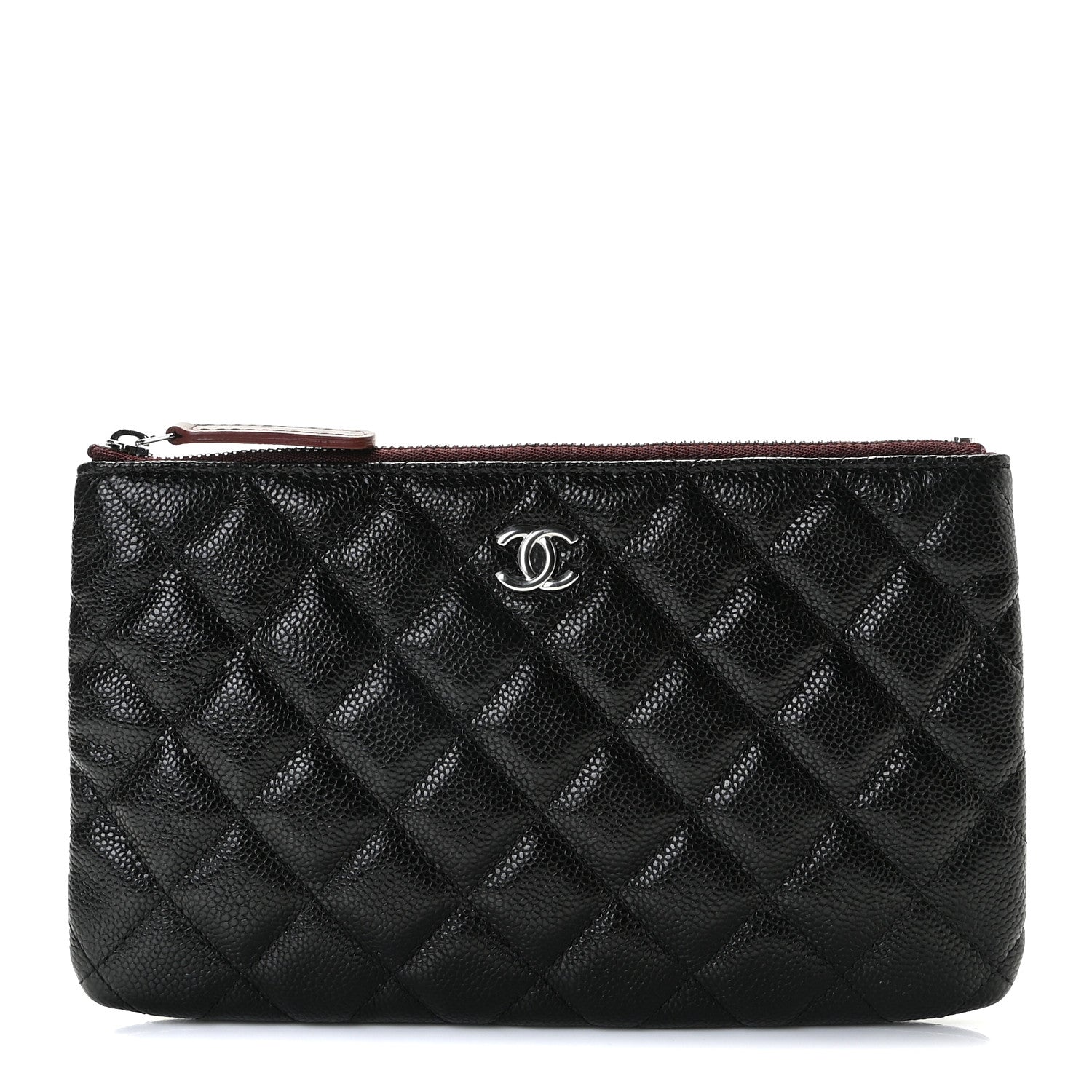 Chanel Caviar Quilted Cosmetic Case Black 1 of 8
