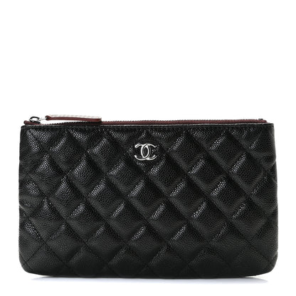 Chanel Caviar Quilted Cosmetic Case Black 1 of 8