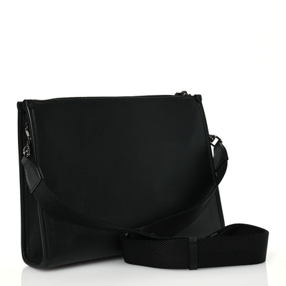 MCM Calfskin Aren Clutch Crossbody Black 3 of 11