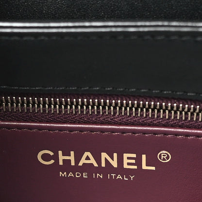 Chanel Lambskin Quilted Small Trendy CC Dual Handle Flap Bag Black 6 of 10