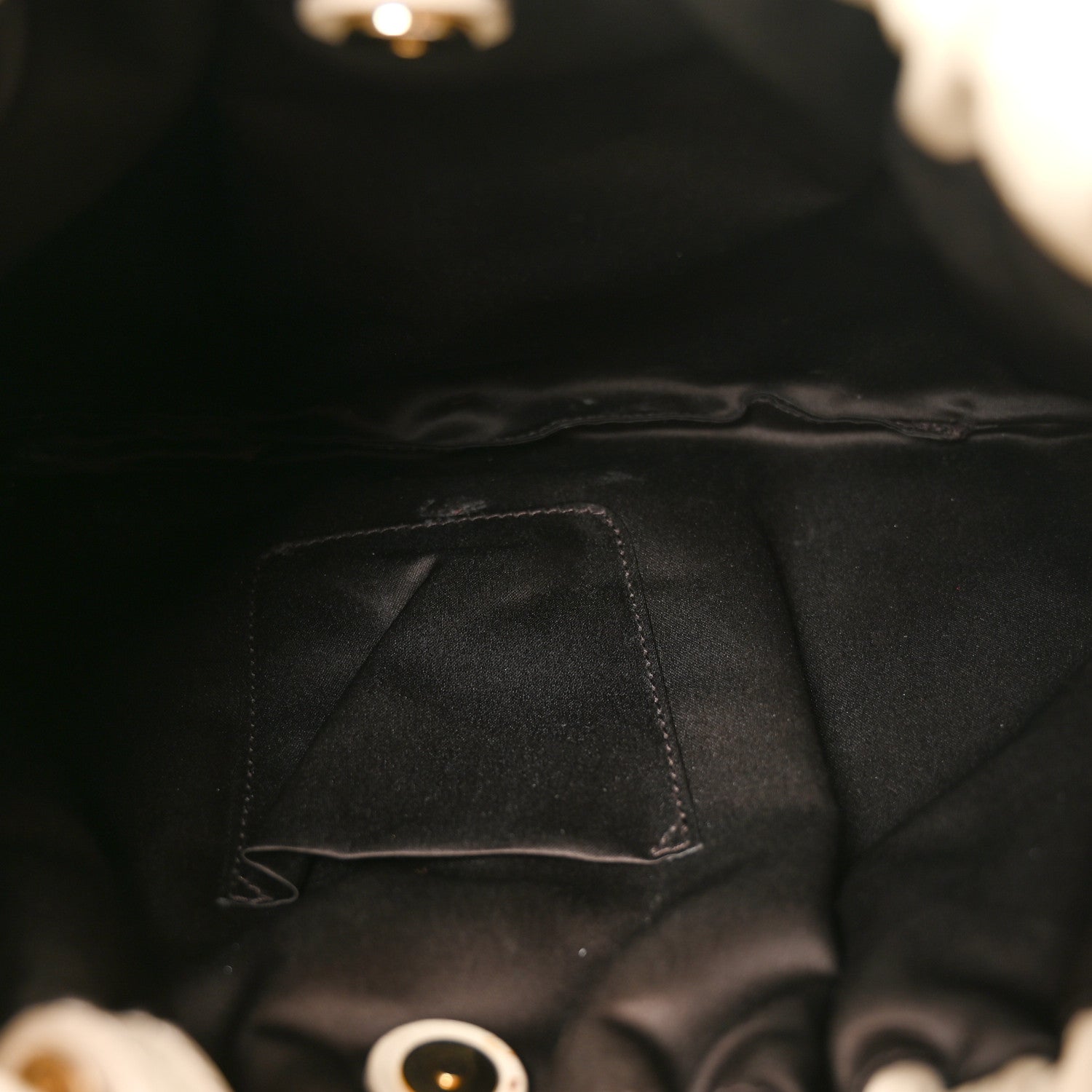 Saint Laurent Calfskin Vincennes Mombasa Hobo White 5 of 10