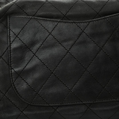 Chanel Lambskin Quilted Large Chain Around Tote Black 17 of 19