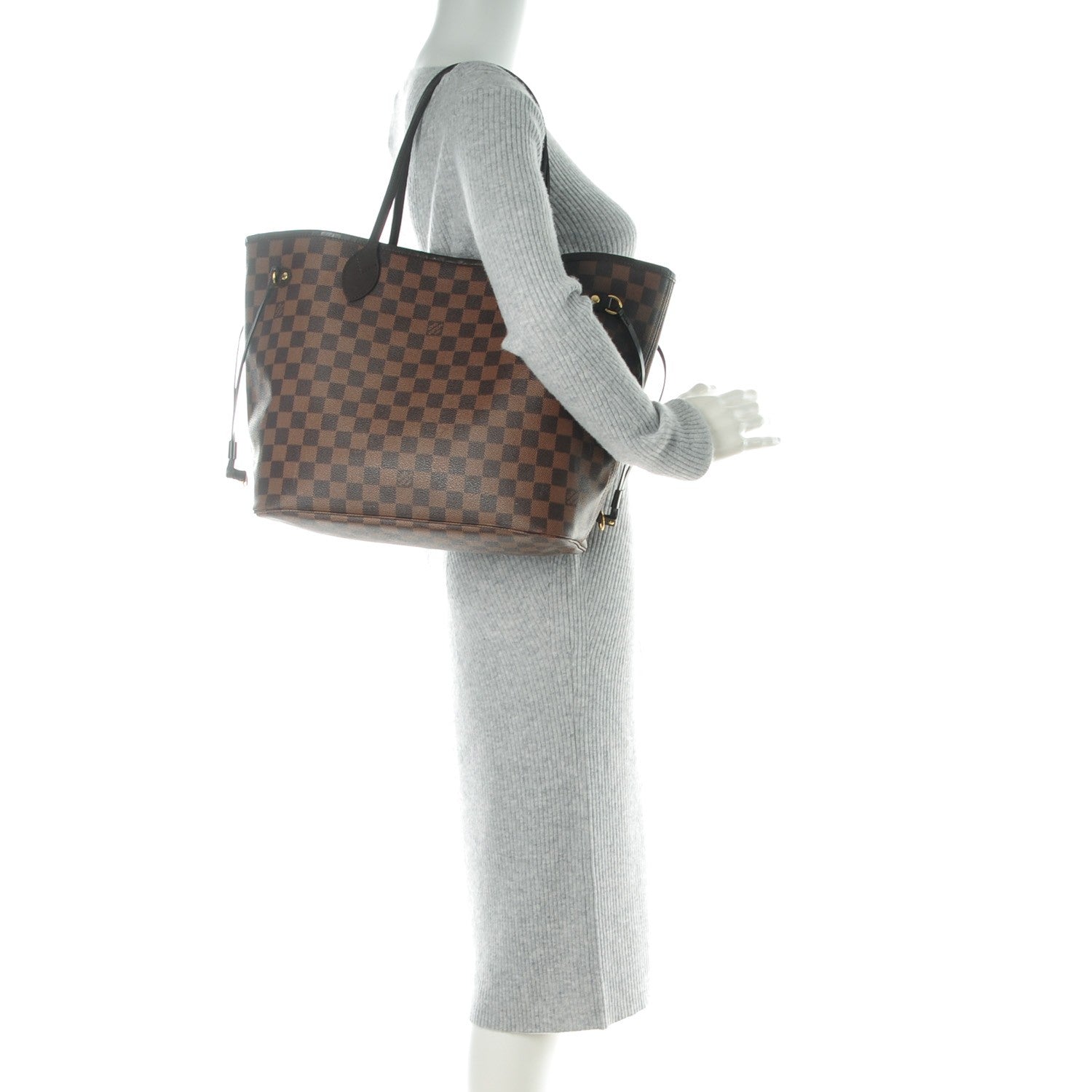 Louis Vuitton Damier Ebene Neo Neverfull MM 2 of 9