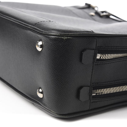 Louis Vuitton Taiga Alexander Briefcase Black 6 of 9
