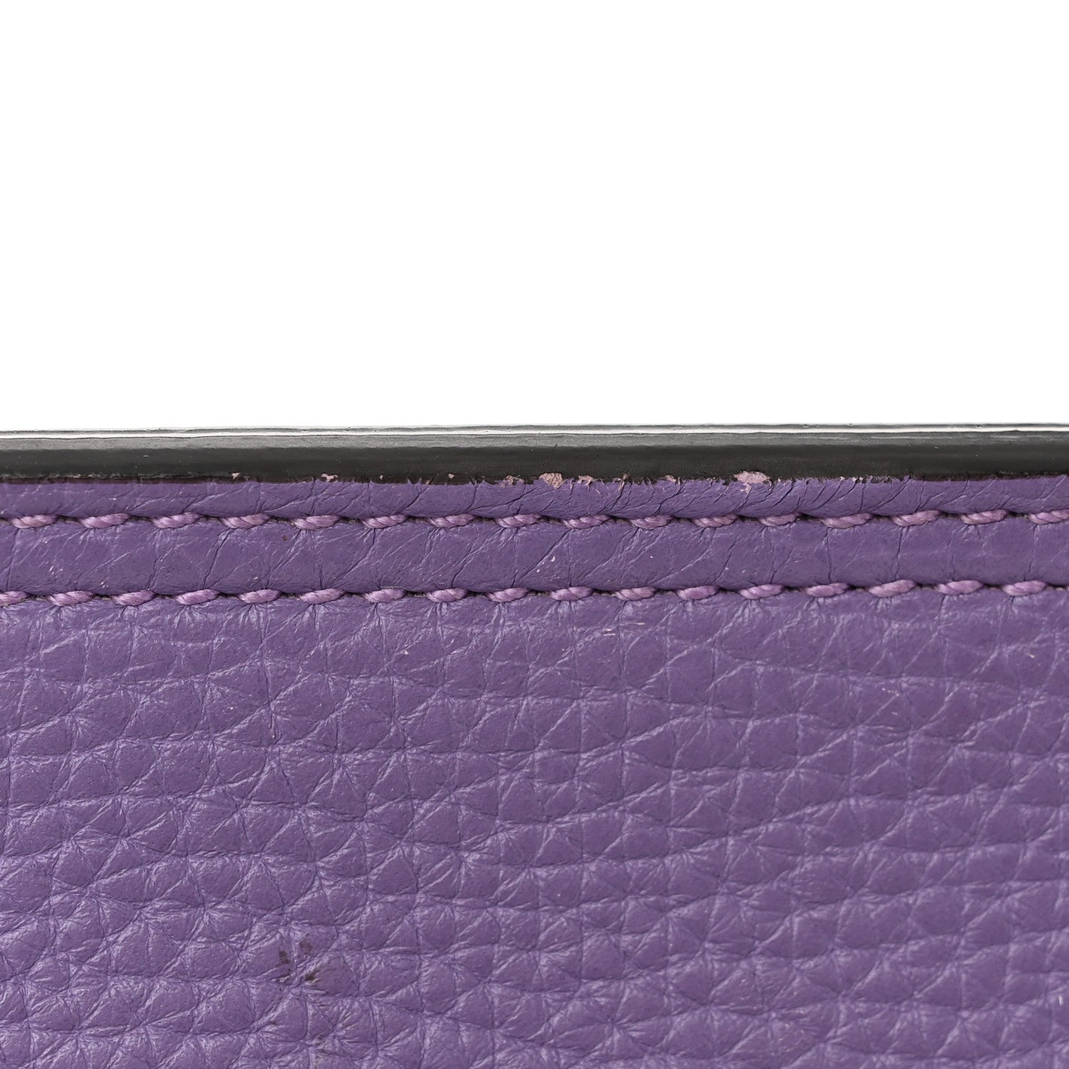 Gucci Cellarius Calfskin Small Bamboo Daily Top Handle Bag Purple 10 of 11