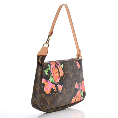 Louis Vuitton Monogram Roses Pochette Accessories 3 of 7