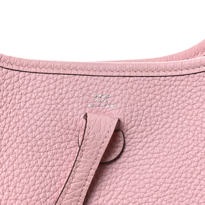Hermes Taurillon Clemence Evelyne TPM Rose Sakura 6 of 11