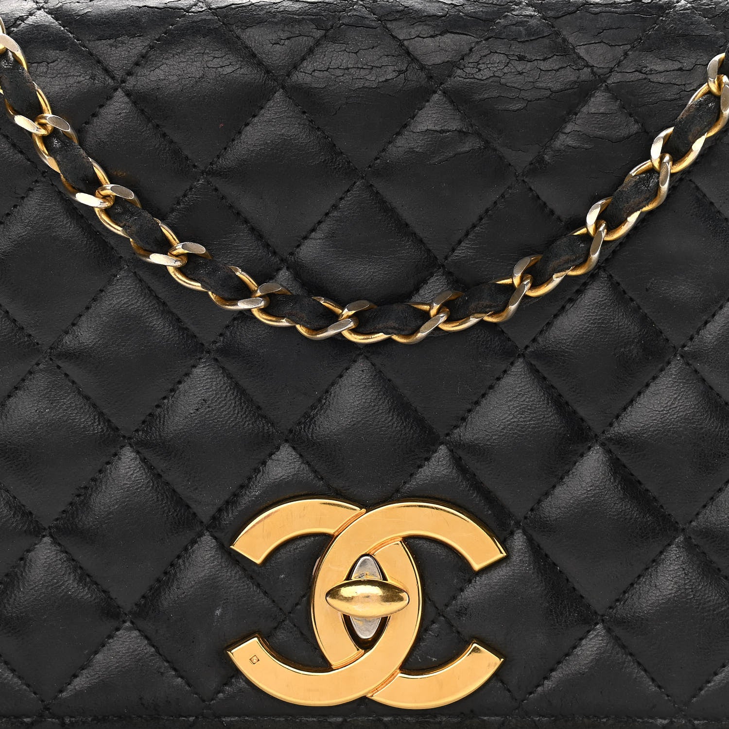 Chanel Lambskin Quilted Small Single Flap Black 13 of 26