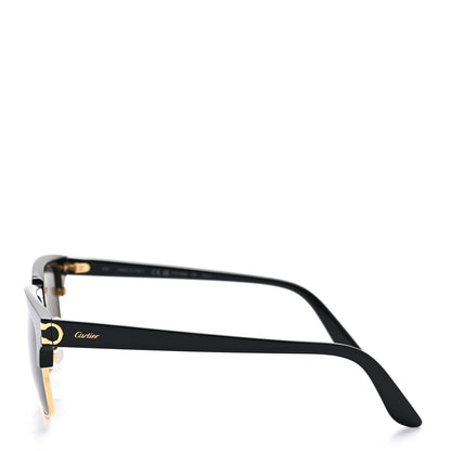 Cartier Acetate C Decor Sunglasses CT0132S Black 3 of 8