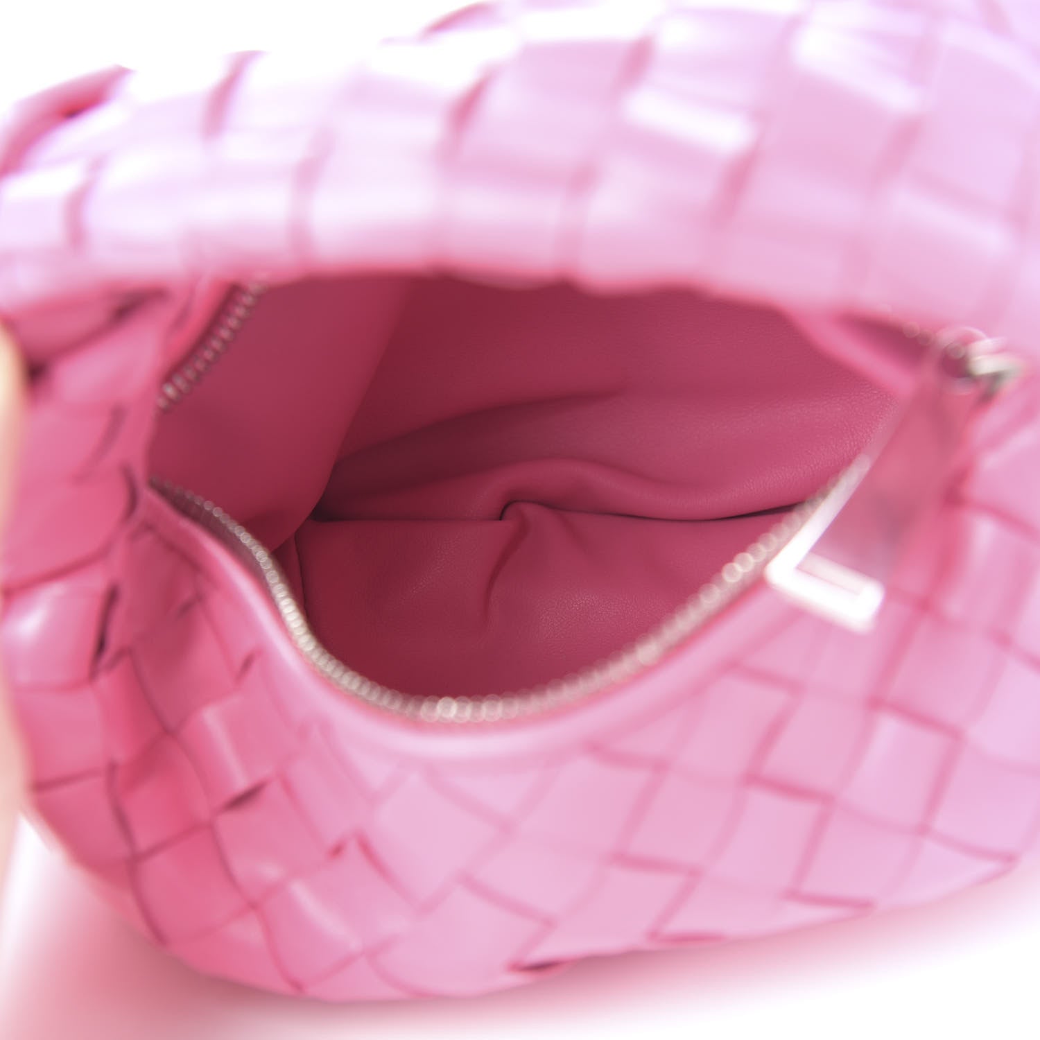 Bottega Veneta Nappa Intrecciato Mini Jodie Pink 5 of 9