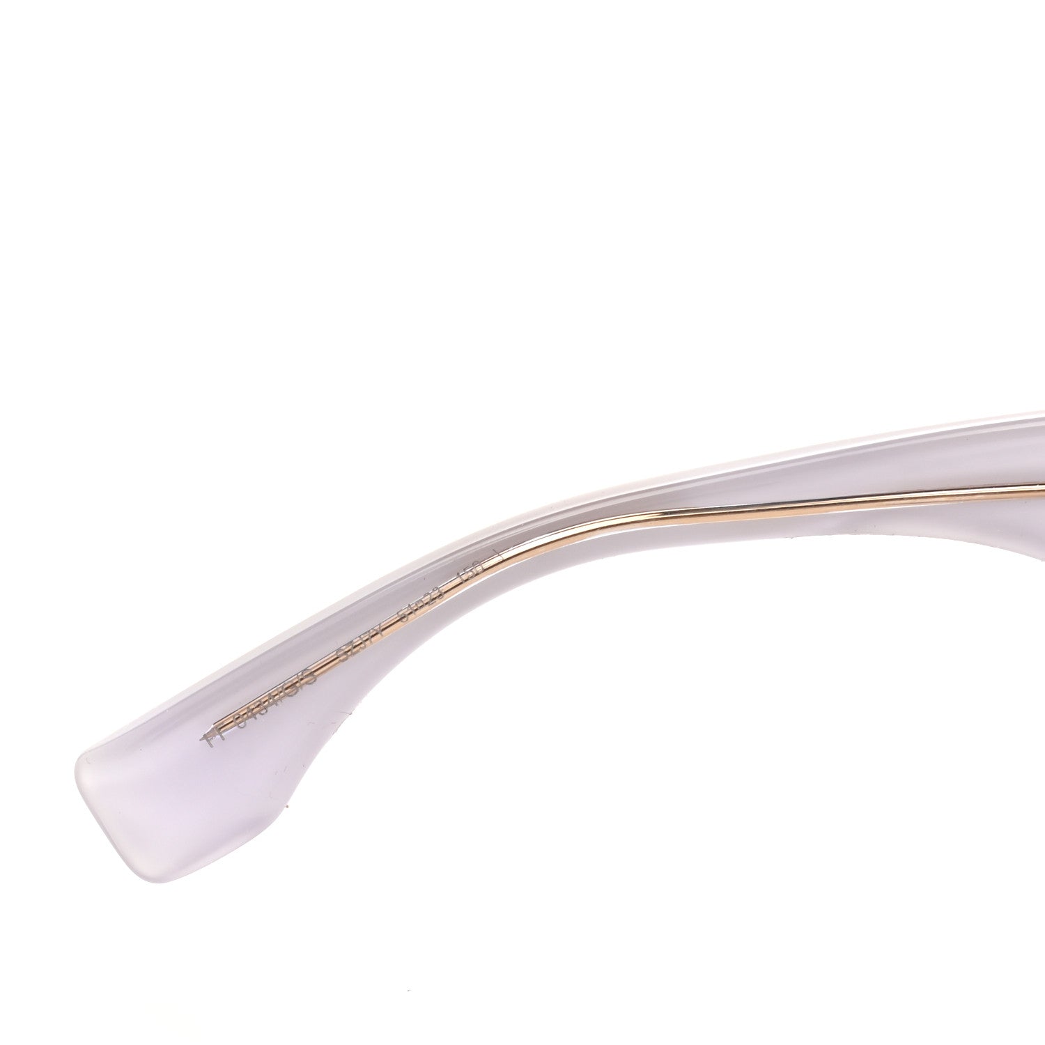 Fendi Acetate FF Sunglasses FF 0434/G/S White Gold 5 of 7