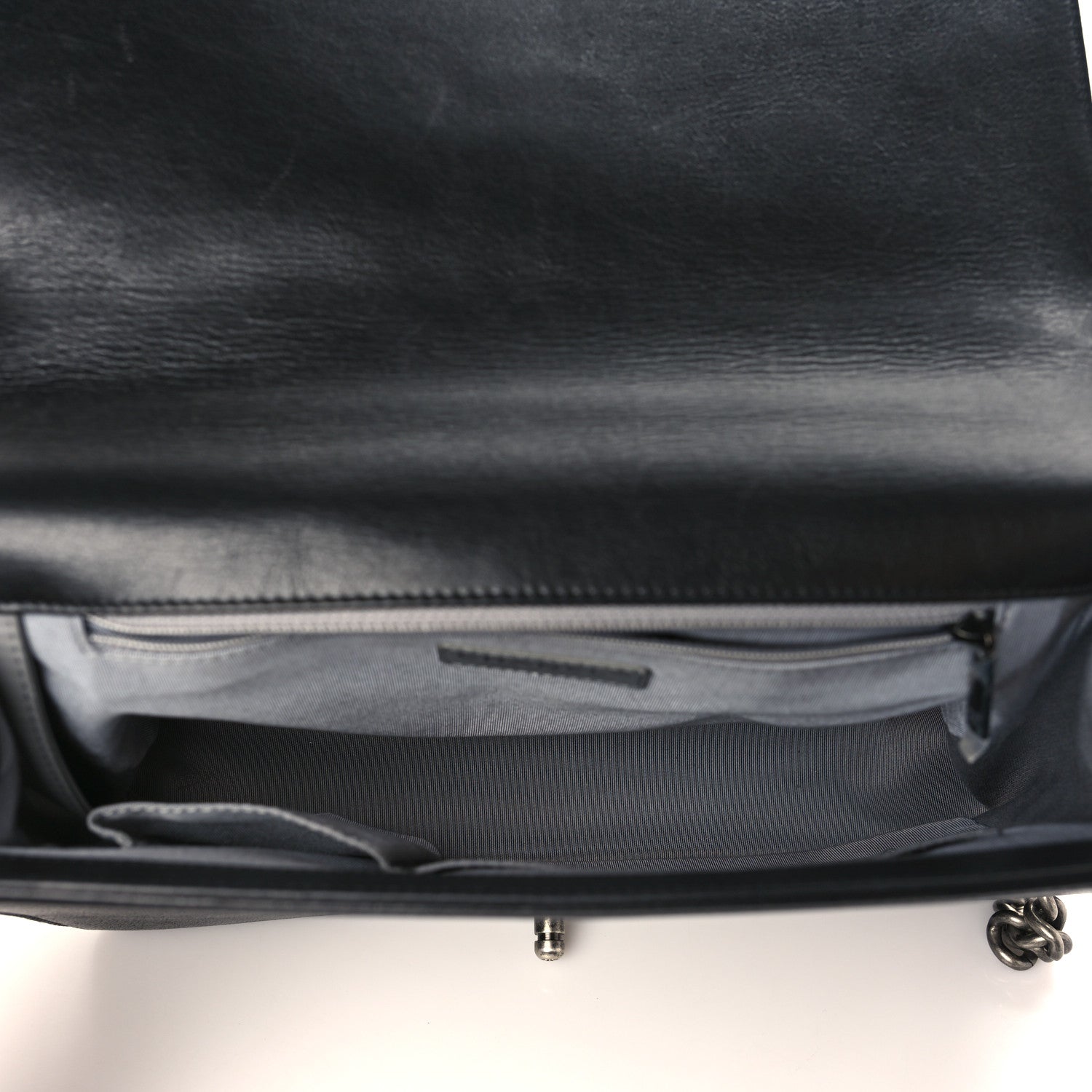 Chanel Calfskin Quilted Large Boy Flap Black 5 of 10