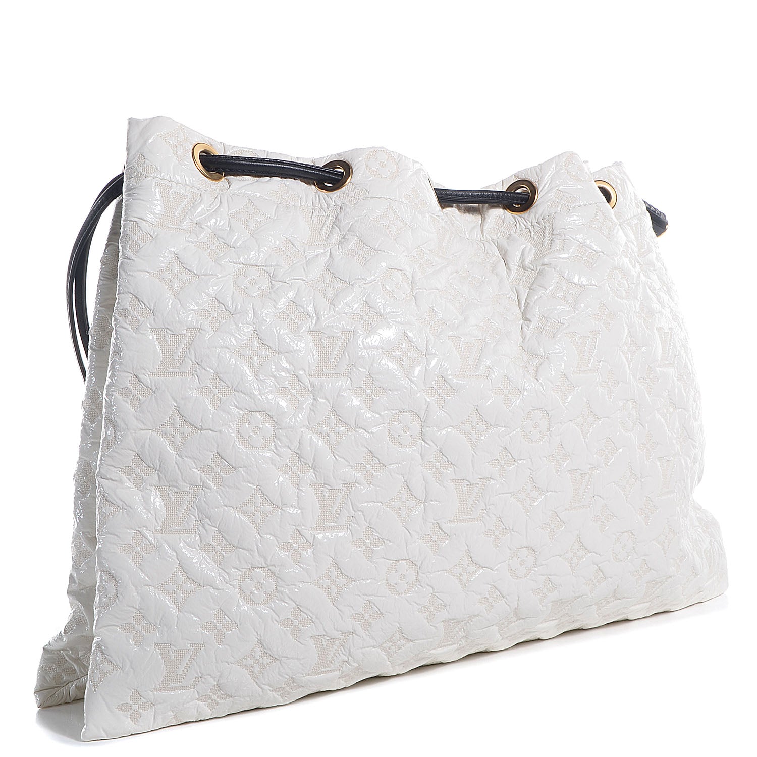 Louis Vuitton Vinyl Monogram Squishy Inventeur White 3 of 7