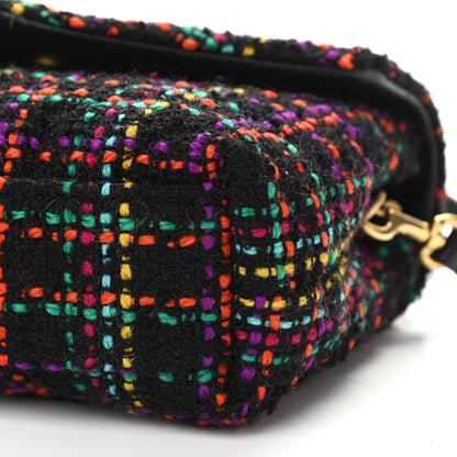 Saint Laurent Tweed Toy Loulou Shoulder Bag Black 11 of 12