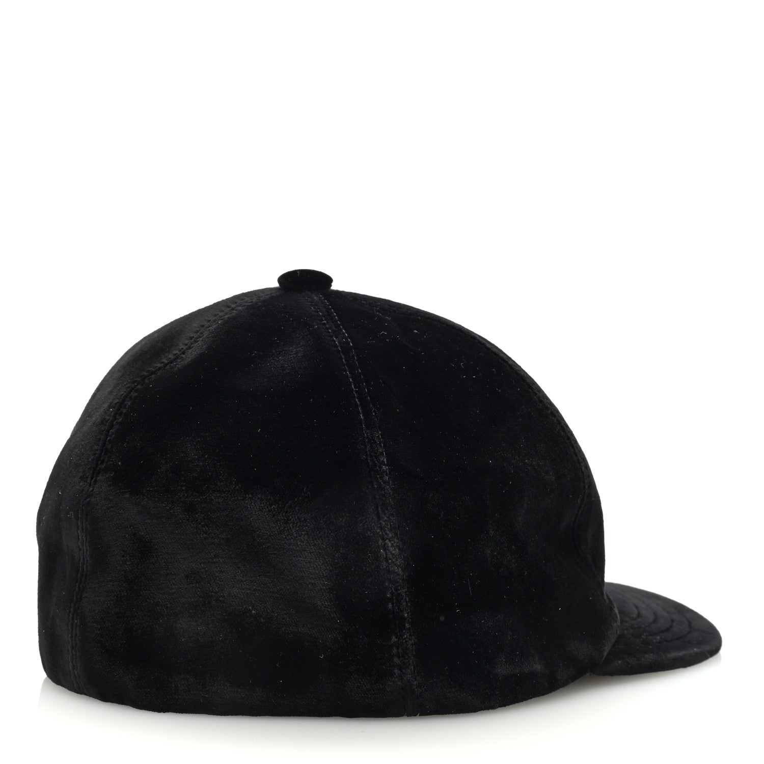 Chanel Velvet CC Cap Hat M Black 3 of 7